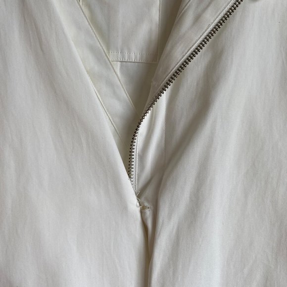 Helmut Lang oversized White zip button down shirt - Picture 8 of 8